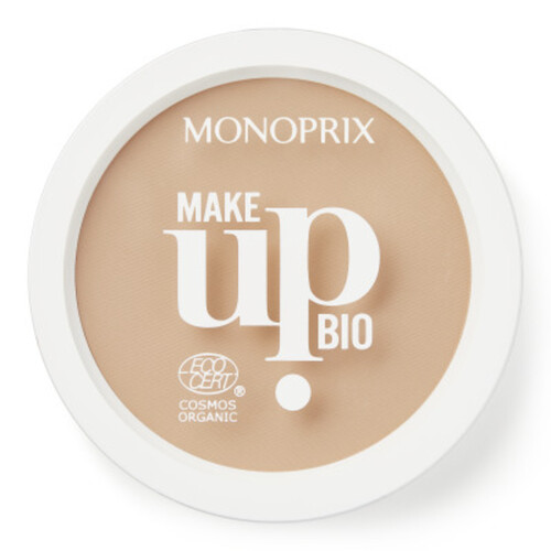 Monoprix Make Up Bio Poudre Matifiante Beige Rose 03