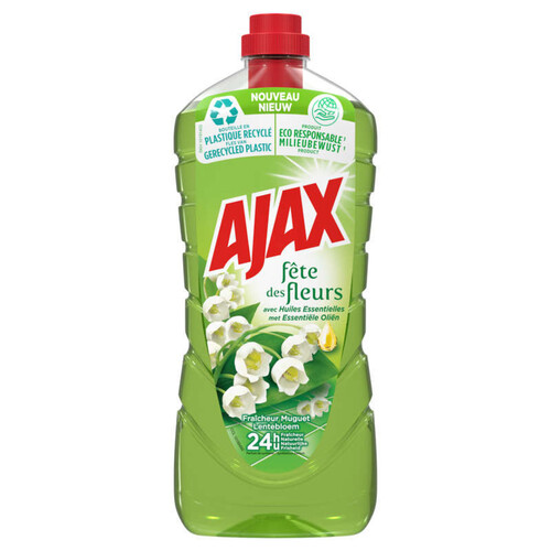 Ajax Nettoyant Ménager Fraîcheur Muguet 1,25 L.