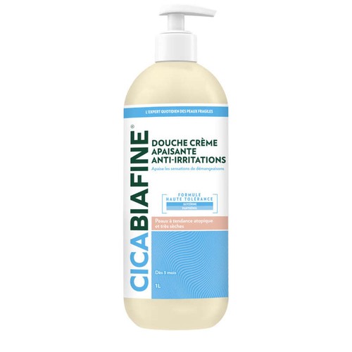[Para] Cicabiafine Crème Douche Anti-Irritations 1L