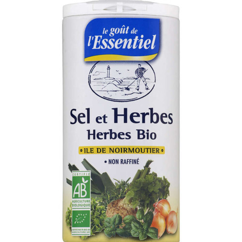 Le goût de l'essentiel Sel et Herbes Bio 250g