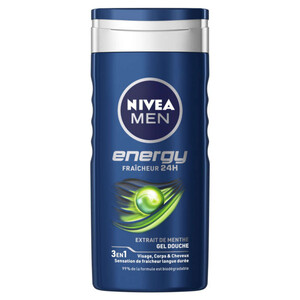 Nivea Shampooing douche aux extraits de menthe vivifiante 250ml