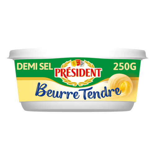 Président Beurre Tendre Demi Sel 250g