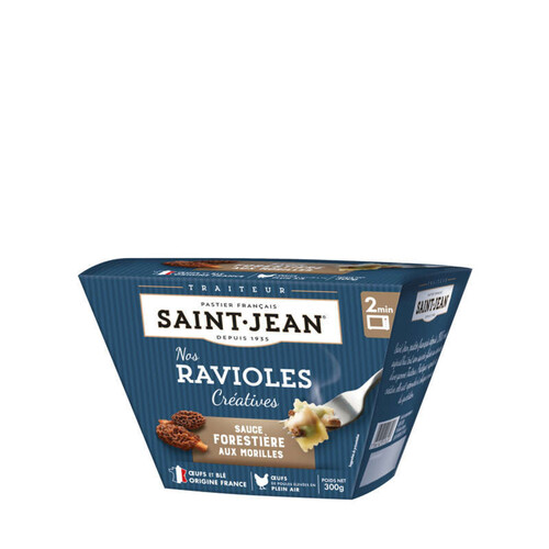 Saint Jean Box Ravioles Sauce Forestière aux Morilles 300g