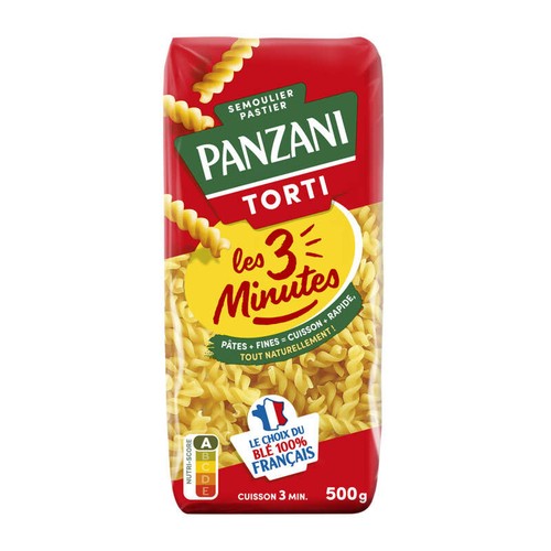 Panzani Qualité Or Torti Cuisson Rapide 500g