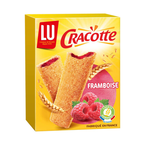 Lu Cracotte Biscottes fourées Framboise 200g