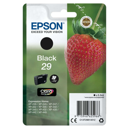 Epson Cartouche D'Encre Noire N°T2981