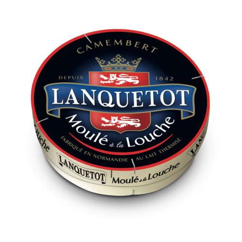 Lanquetot Camembert Lait Thermisé 22%Mg 250G