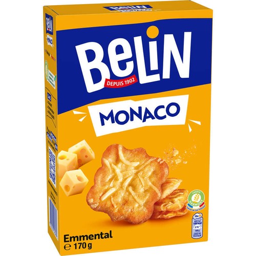 Belin Crackers À L'Emmental 170g