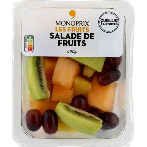 Monoprix Ananas Melon Kiwi Raisin 300g