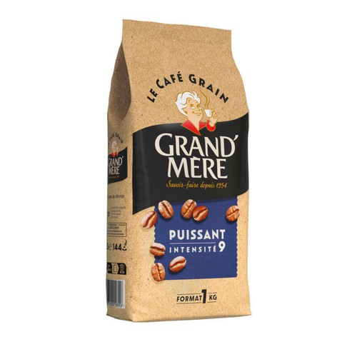 Grand mère Café en grains puissant 100g