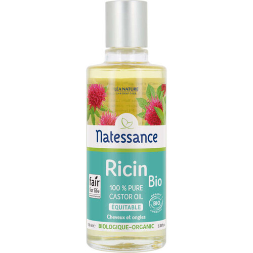 [Para] Natescience Beauté Natessance Huile de Ricin Bio 100ml