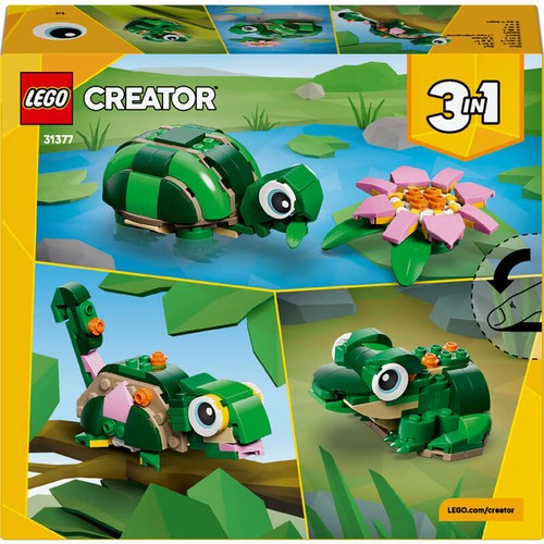 Lego Creator 31377  La Tortue & la fleur de Nenuphar