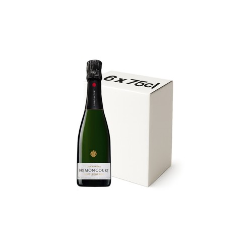 Brut Régence Brimoncourt Champagne A.O.P. Brut Carton 6x75cl