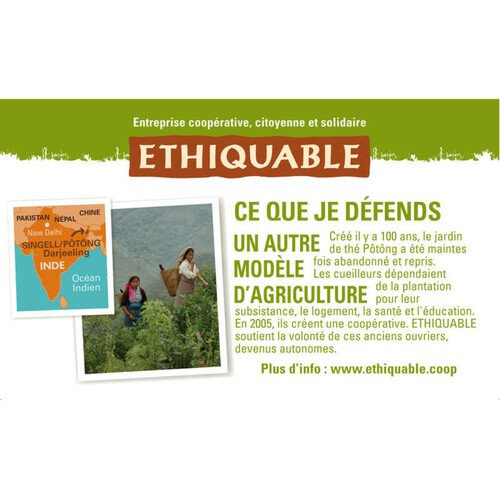 Ethiquable The Tchai Aux Epices Bio 36G