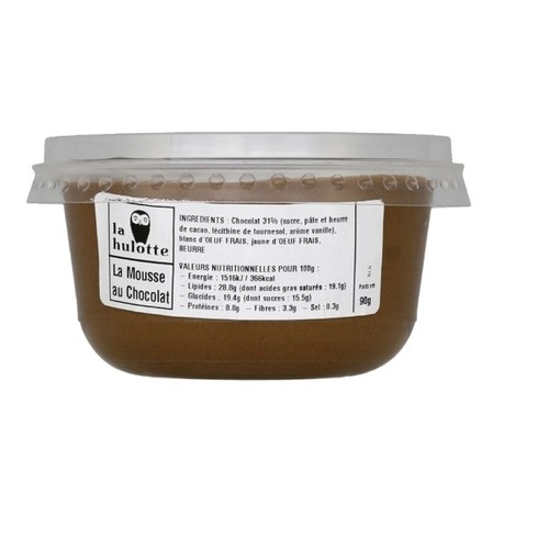 La Hulotte Mousse au chocolat 90g
