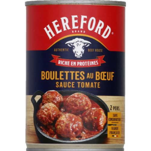 Hereford Boulette de bœuf sauce tomate 400g