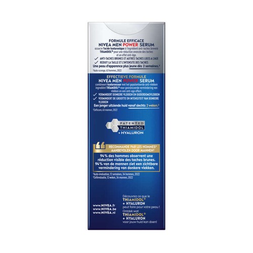 Nivea Men Crème Hydradante visage power anti-âge 30ml