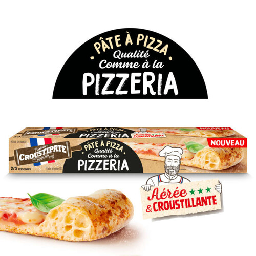 Croustipate Nouveau pâte à pizza 300g