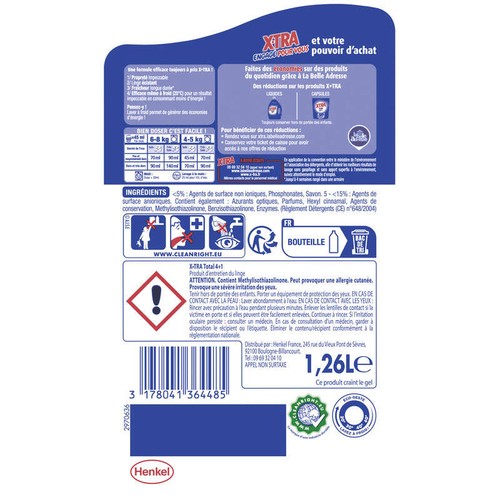 XTra Total EcoPack - 28 Lavages