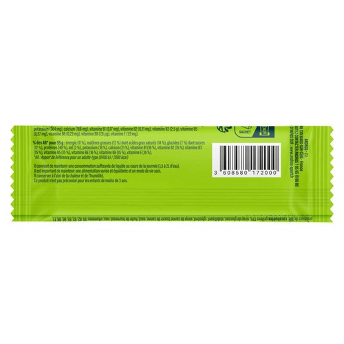 Andros sport Barre hyper-protéinée chocolat cacahuète  55g