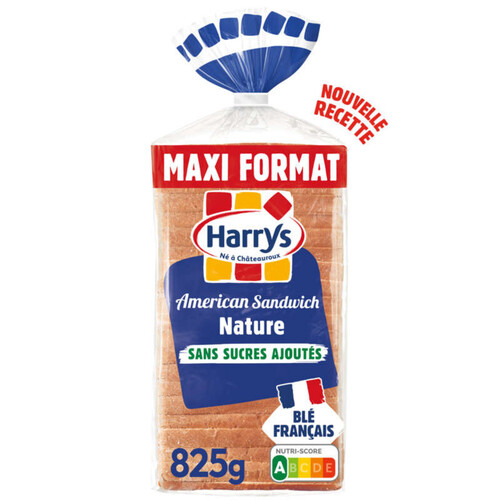 Harrys American Sandwich Nature Maxi Format 825g