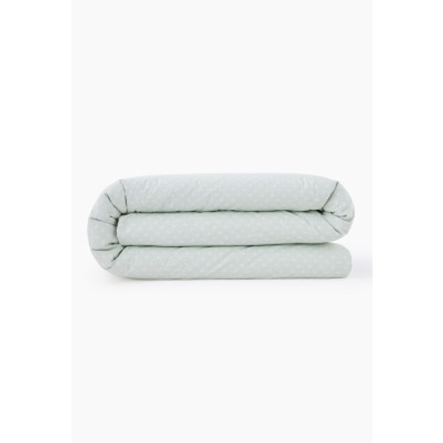 Monoprix Housse de couette imprimée Papyrus  240x260cm  Vert clair