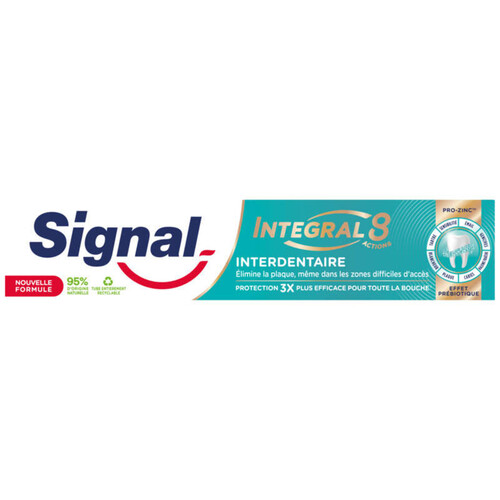 Signal integral 8 dentifrice interdentaire prébiotique 75ml
