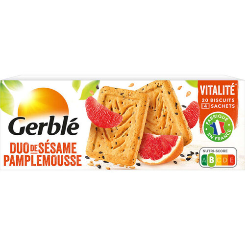 Gerblé Biscuits Au Sésame Et Au Pamplemousse 200G