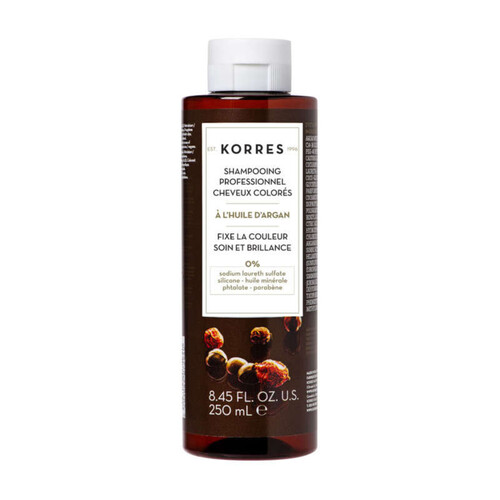 [Para] Korres Shampoing Post-coloration à l'huile d'argan 250ml