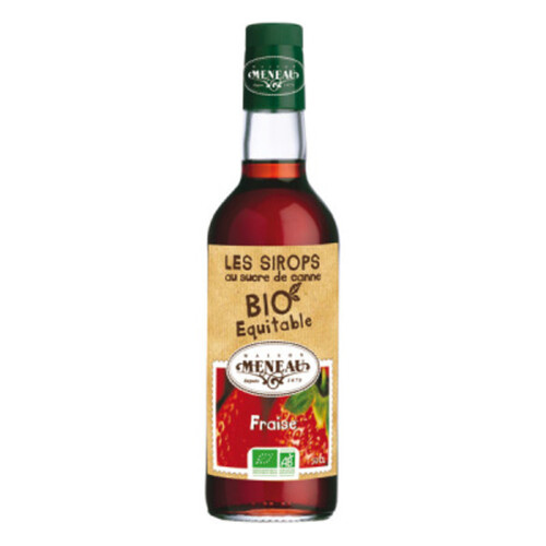 [Par Naturalia] Meneau Sirop Fraise  Bio Equitable 50cl