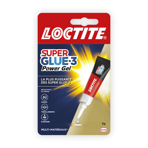 Pritt Super Glue 3 Gel Power Flex