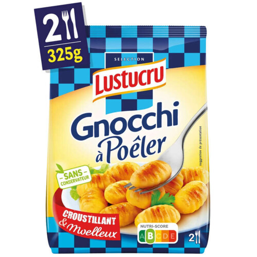 Lustucru gnocchi a poêler 325g