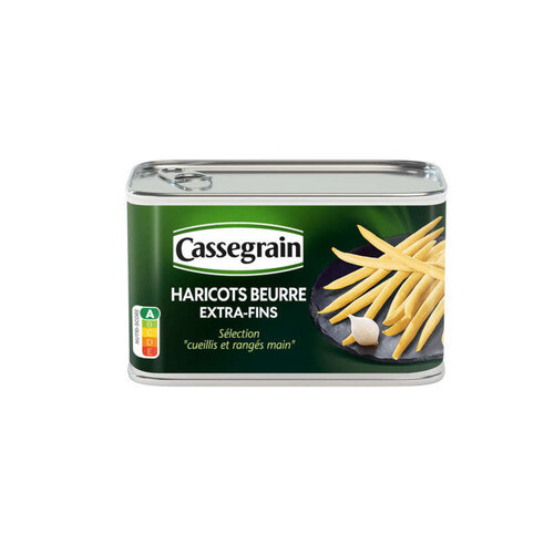 Cassegrain haricots beurre extra-fins 220g