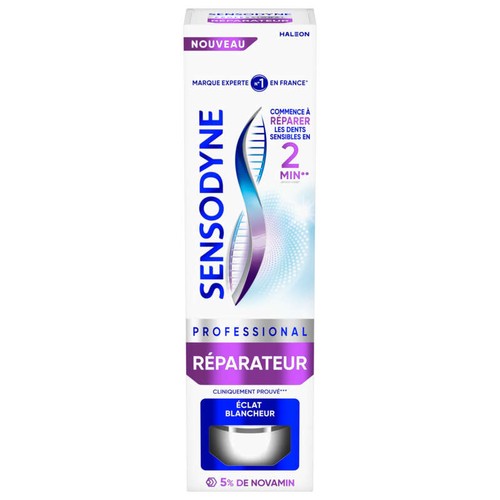 Sensodyne Professional Réparateur éclat blancheur 75ml