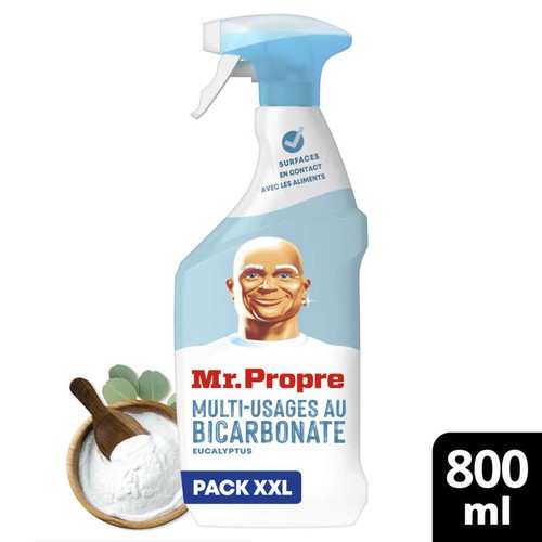 Mr. Propre Spray Nettoyant Multi-Usages Bicarbonate & Eucalyptus 800ml