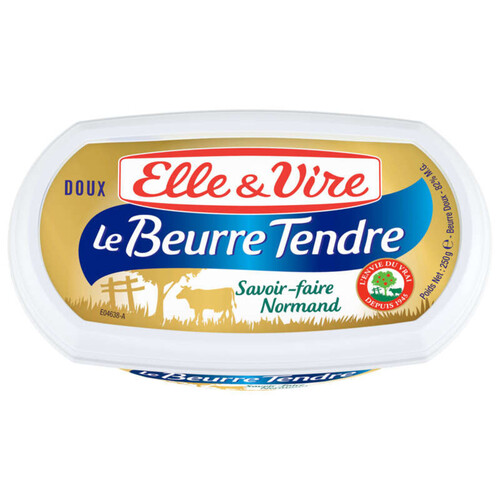 Elle & Vire le Beurre Tendre Doux 250g