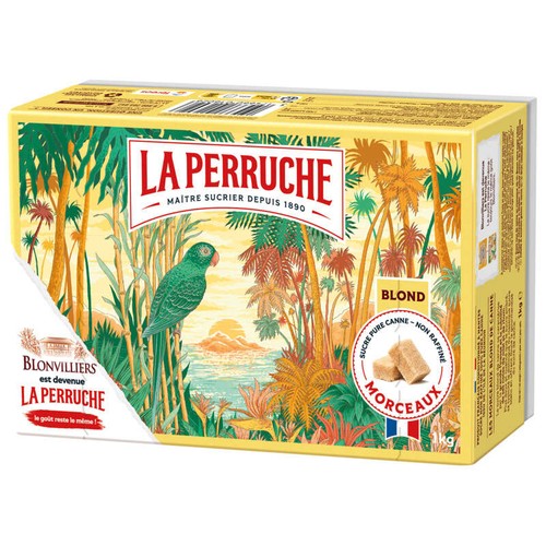 Blonvilliers Sucre Roux De Canne En Morceaux Le Pack De 1Kg