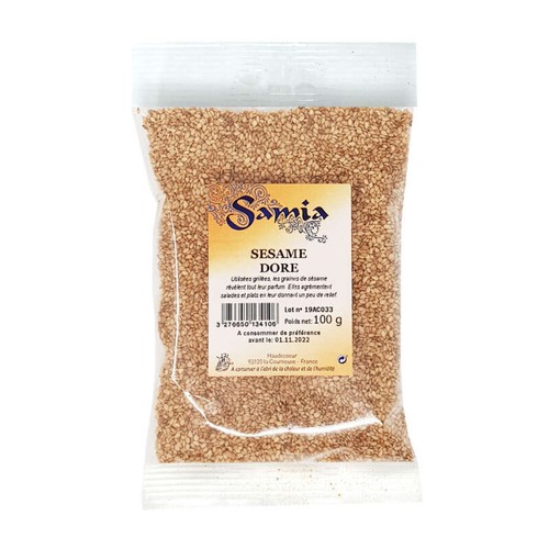 Samia Sésame Doré 100g