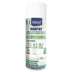 Vitakraft Aérosol stop parasites habitat 258ml