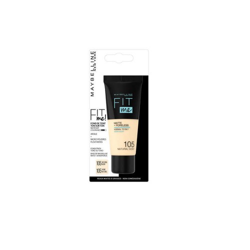 Gemey Maybelline Tnt Fit Me Mat&Por Fdt 105 Bl