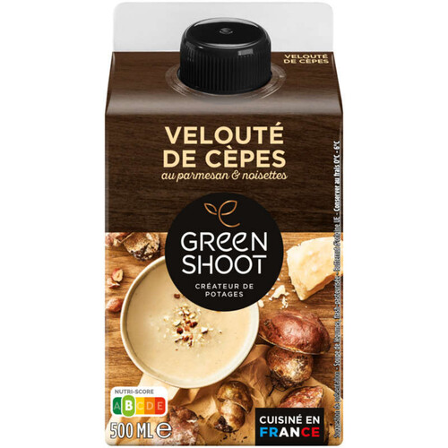 Greenshot Velouté de cèpes au parmesan 50cl