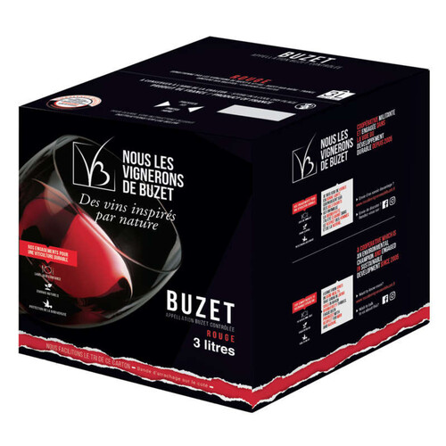 Vignerons De Buzet Aop Buzet, Rouge 3L