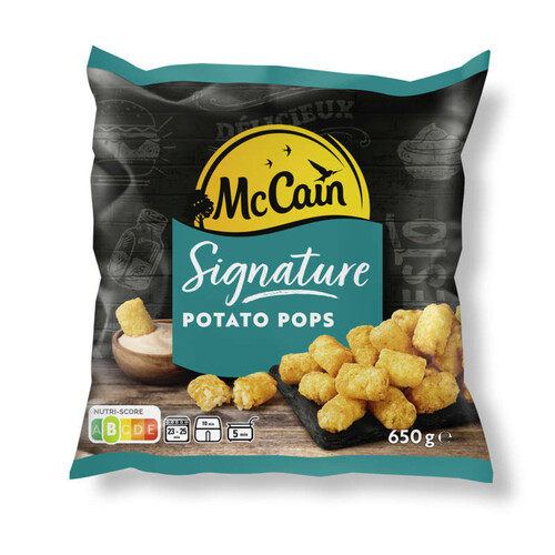 Mccain Signature Potato Pops 650G