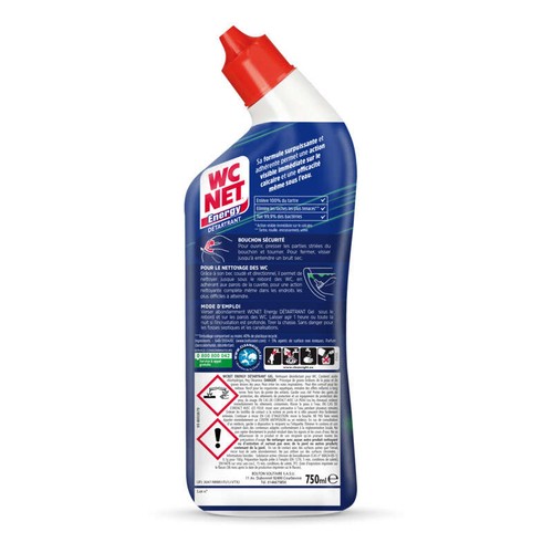 WC Net Energy Détartrant Action Immédiate 750ml
