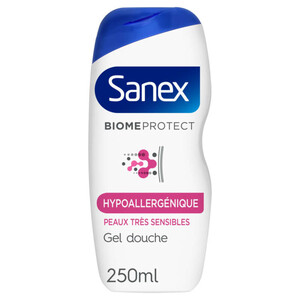 Sanex Gel Douche BiomeProtect Dermo Hypoallergénique 250ml
