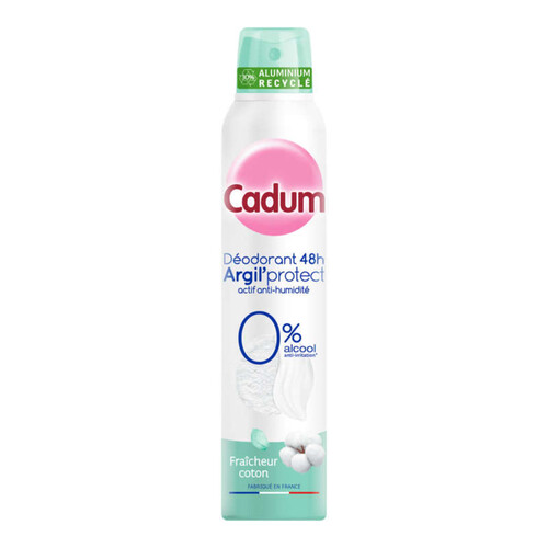 Cadum Déodorant femme Coton 200ml