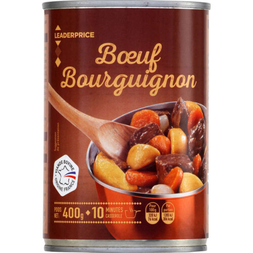 Leader Price Boeuf Bourguignon 400g