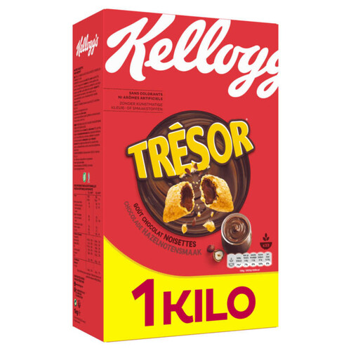 Kellogg's Céréales Trésor Chocolat Noisettes 1kg