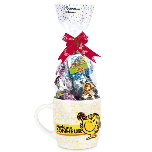 Fizzy Mug Mr Et Mme Noel Avec Chocolat Au Lait 100g
