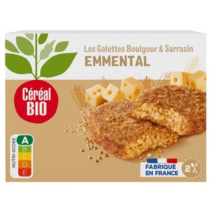 Céréal Bio Galette Sarrasin Emmental  200g